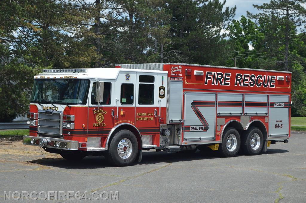 Engine 64-5
2016 Pierce Pumper/Tanker 2500 gal 